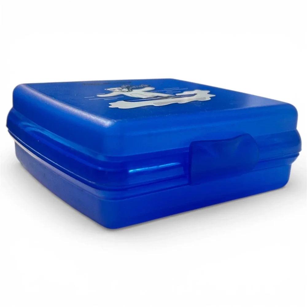 Tupperware Winter Polar Bear Sandwich Keeper, and Canister‎ A Set No Lids